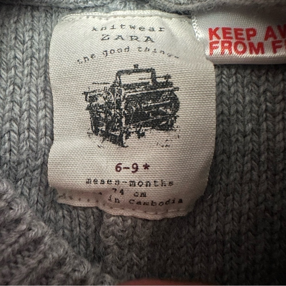 Zara Gray Knitwear - Picture 3 of 3